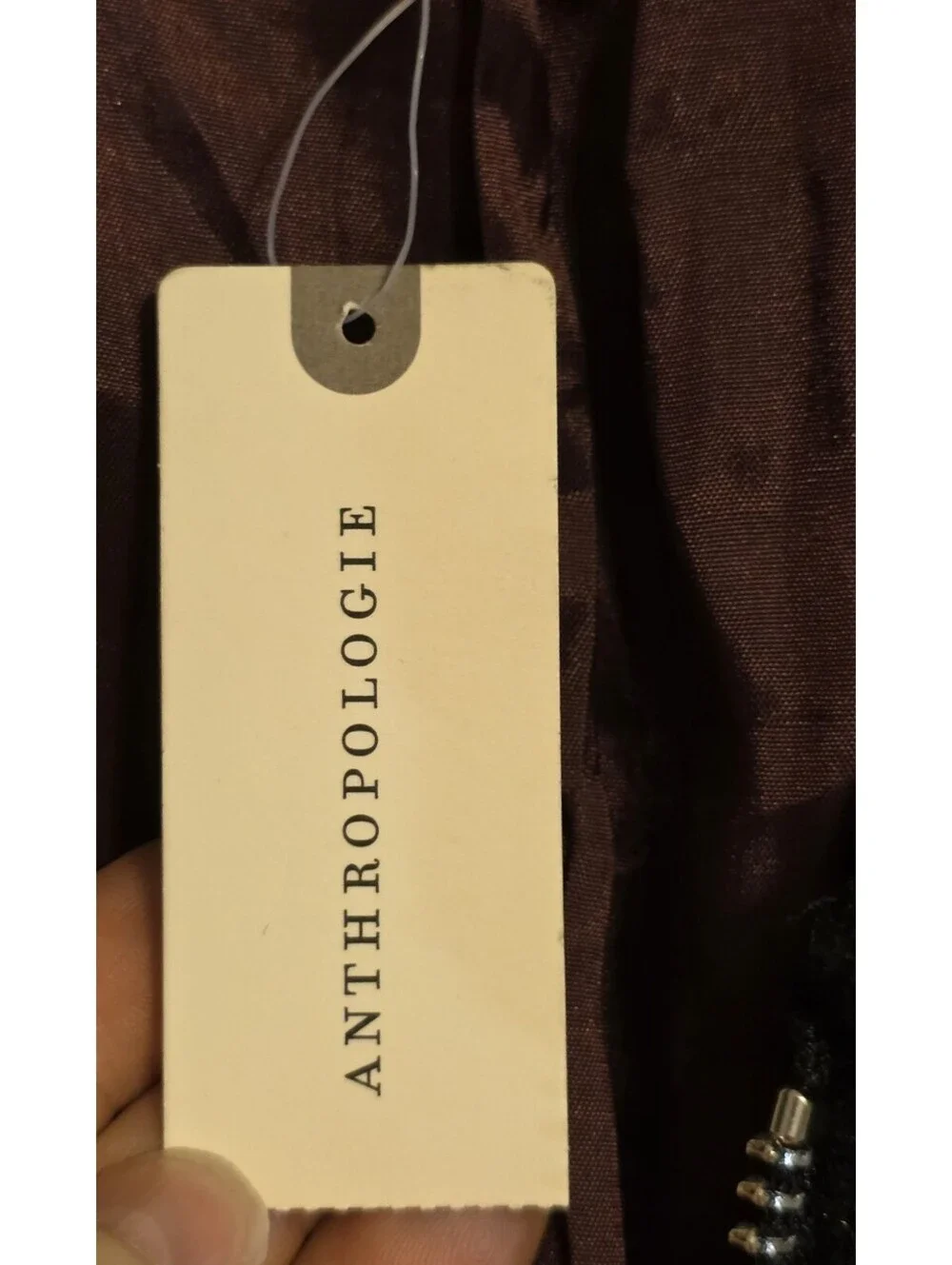 NWT Anthropologie Floral Sherpa Fleece Bomber Jacket Black White Daisy Medium M